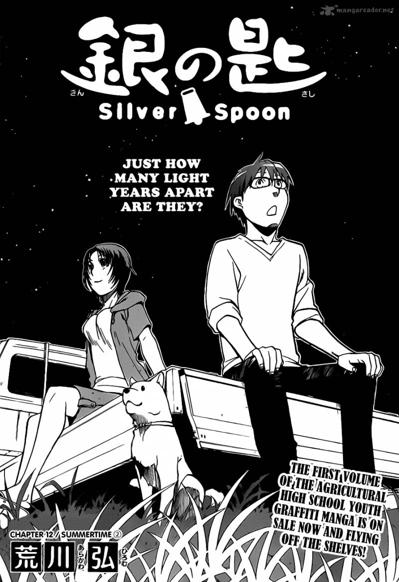 Silver Spoon 12 5