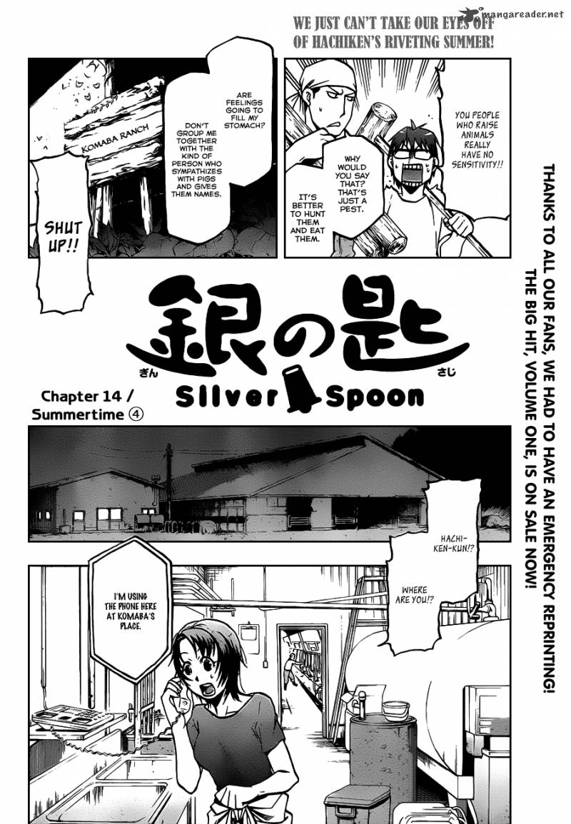 Silver Spoon 14 3