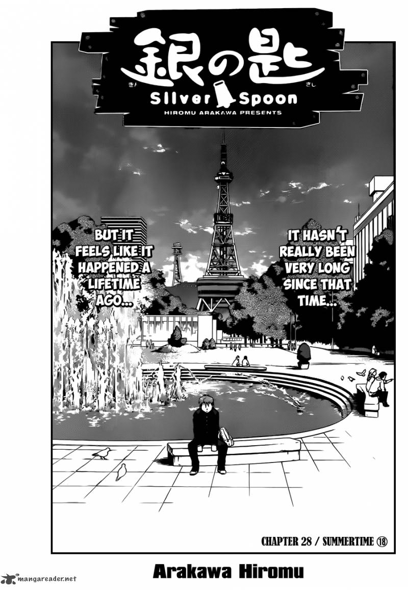 Silver Spoon 28 2