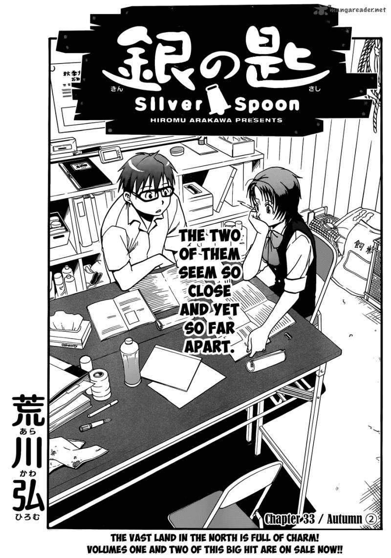 Silver Spoon 33 6