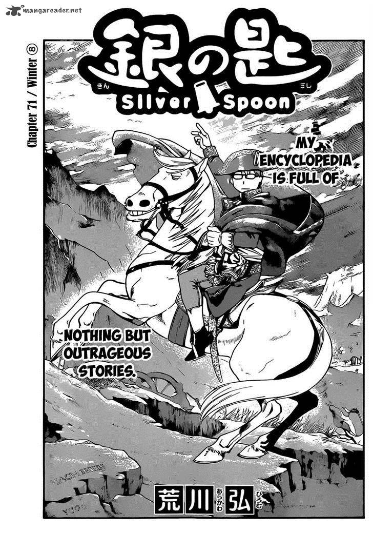 Silver Spoon 71 3