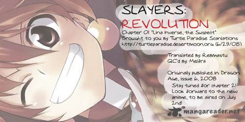 Slayers Revolution 1 1