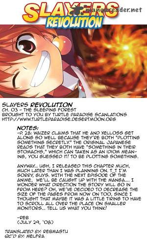 Slayers Revolution 3 1