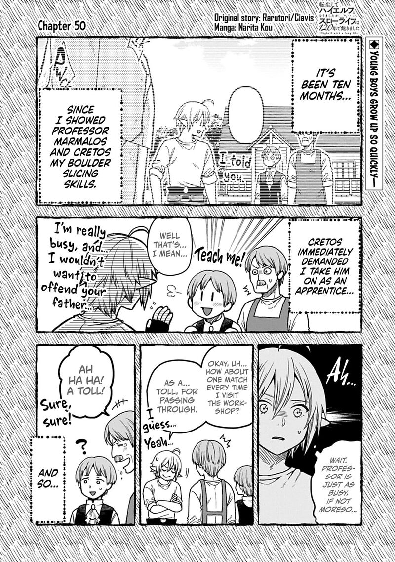 Tensei Shite High Elf Ni Narimashitaga Slow Life Wa 120 Nen De Akimashita 50 2