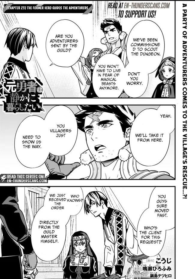 The Former Hero Wants To Live Peacefully 23 1