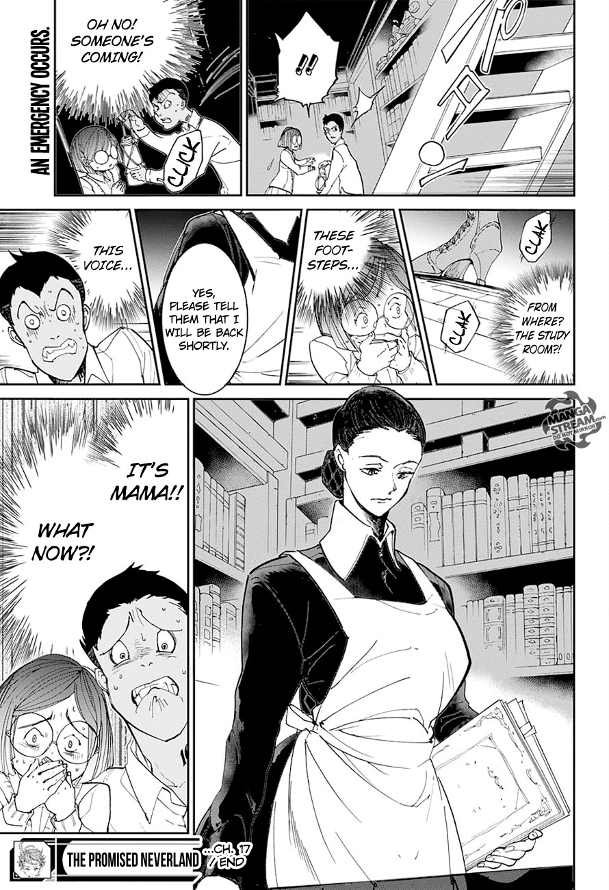 The Promised Neverland 17 19