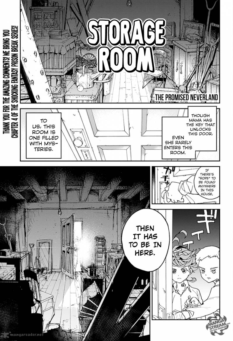 The Promised Neverland 4 1