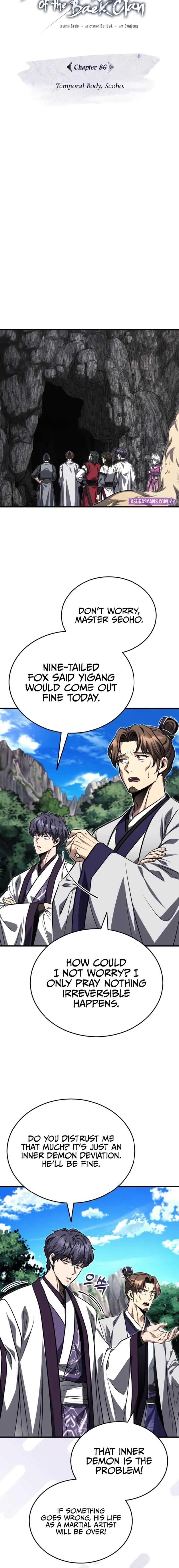 The Terminally Ill Young Master Of The Baek Clan 86 6