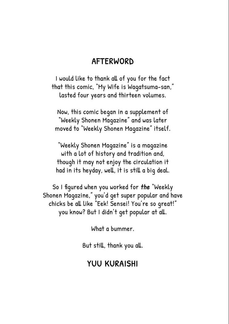 Wagatsuma San Wa Ore No Yome 110 22