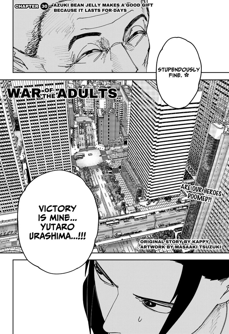 War Of The Adults 30 2