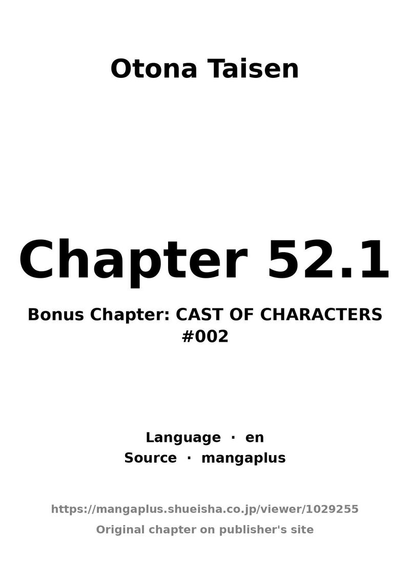 War Of The Adults 52a 1