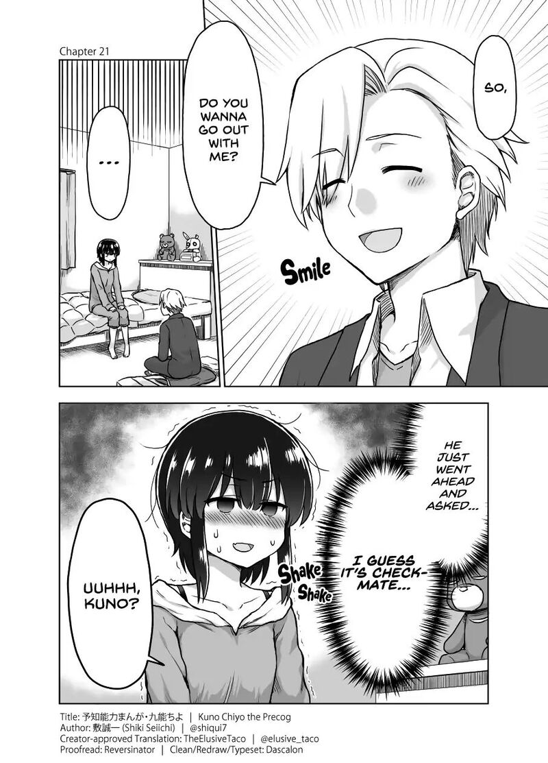 Yochinouryoku Manga Kuno Chiyo 21 1